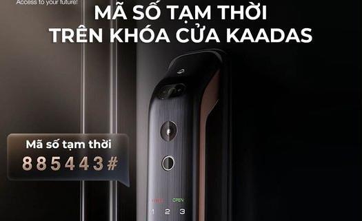 Những điều bạn chưa biết về mã số tham thời trên khóa cửa Kaadas 