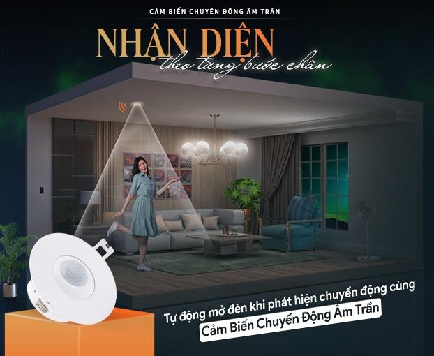 Cảm Biến Chuyển Động Âm Trần FPT Smart Home - Ứng Dụng Tự Động Hoá Cho Ngôi Nhà