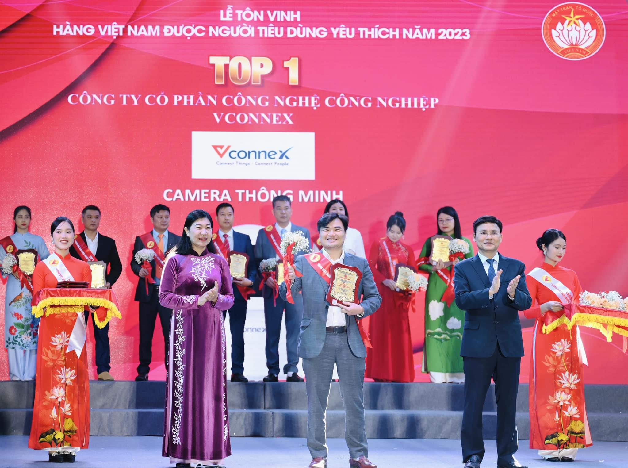 Nhà thông minh Vconnex đạt Top 1 Hàng Việt Nam được người tiêu dùng yêu thích 2023