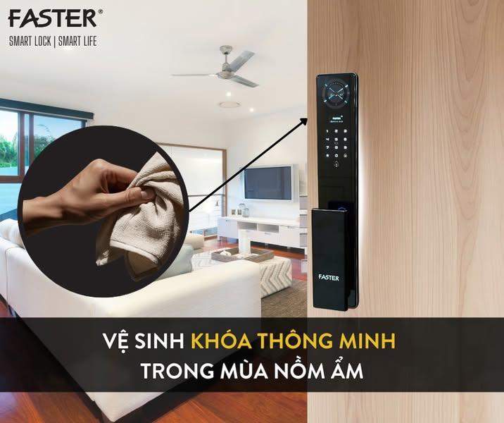 Bí quyết vệ sinh khóa cửa thong minh trong mùa nồm ẩm