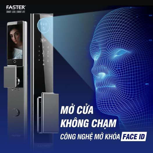 MỞ CỬA KHÔNG CHẠM - CÔNG NGHỆ MỞ KHÓA FACE ID