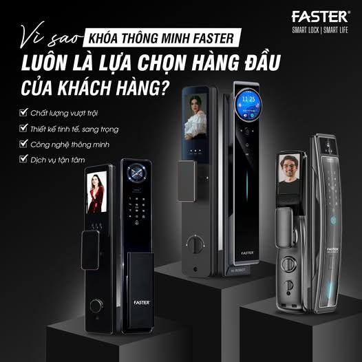 VÌ SAO KHÓA THÔNG MINH FASTER LUÔN LÀ LỰA CHỌN HÀNG ĐẦU CỦA KHÁCH HÀNG?