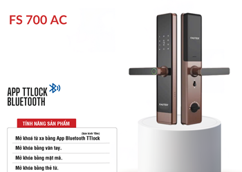 Khóa cửa vân tay FS700 AC